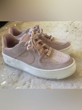 Nike Air Force 1 Suede Sneakers 8.5